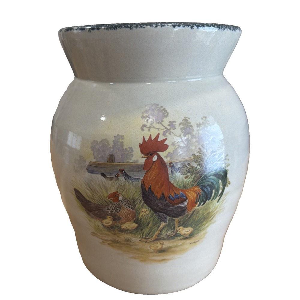 Casey Pottery Hand Made In USA Buttery Yeast Turner Vintage Marshall, Texas.